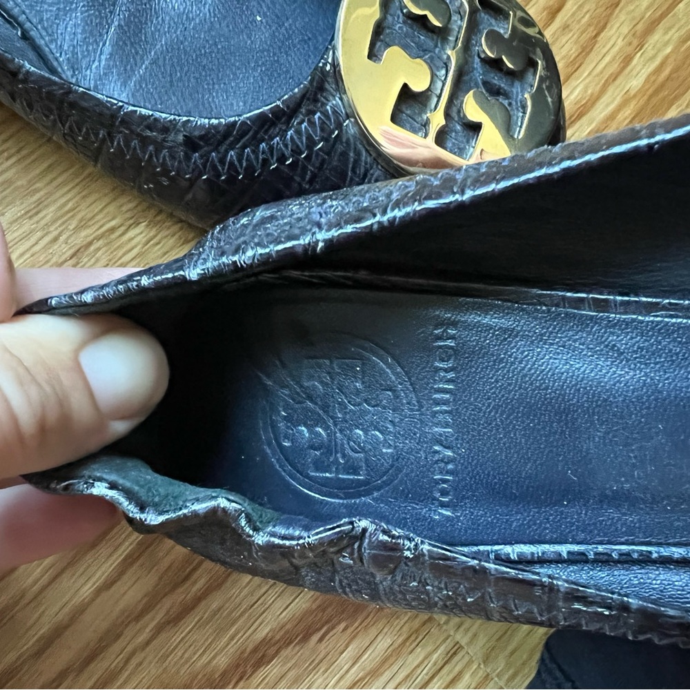 ✨Authentic Tory Burch Reva Flats✨ - Picture 9 of 11